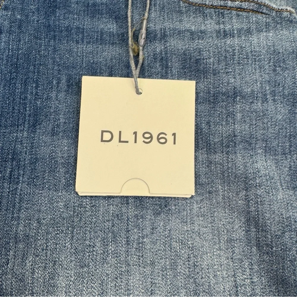 DL1961 Karlie Boyfriends Denim Shorts Women’s Size 26 W Blue Stretch - Picture 8 of 15